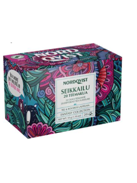 Ассорти черного чая Nordqvist Seikkailu 20шт