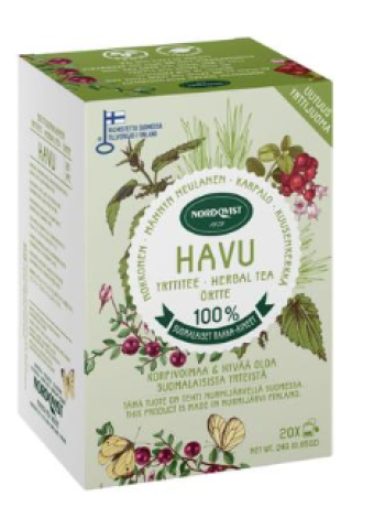 Чай хвойный Nordqvist Havu yrttitee 20x1,2г