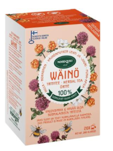 Травяной чай Nordqvist Wäinö yrttitee 20x1,2г