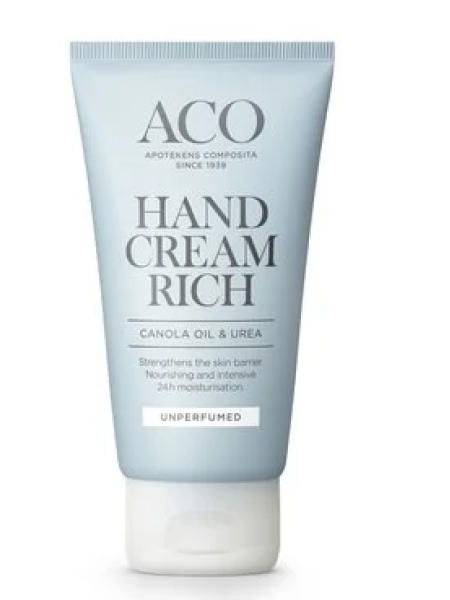 Крем для рук ACO Hand Cream Rich без запаха 75 мл с мочевиной