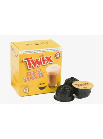 Горячий шоколад в капсулах Twix 8 шт с баунти-начинкой