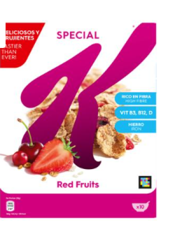 Мюсли KELLOGG'S Special K Red Fruits 300г