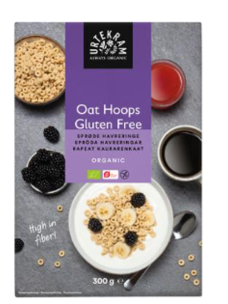 Органическая безглютеновая овсянка URTEKRAM Luomu Gluteeniton 300 г