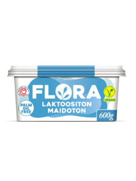 Растительный спред Flora Laktoositon & Maidoton 600г без лактозы