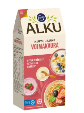 Порошок овсяных волокон Fazer Alku Voimakaura kuitujauhe 300г