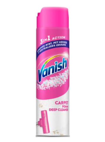 Пенка для чистки ковров и обивки мебели Vanish Mattovaahto 600мл