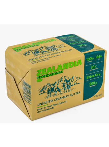 Масло сладко-сливочное Zealandia 84% Zealandia 0,5кг