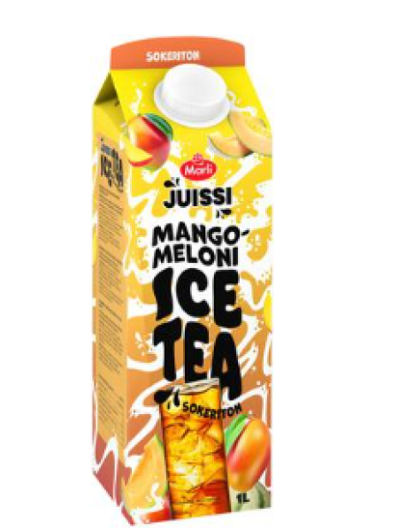 Холодный чайный напиток Marli Juissi Ice Tea Sokeriton Mango-meloni 1 л мангшо дыня без сахара