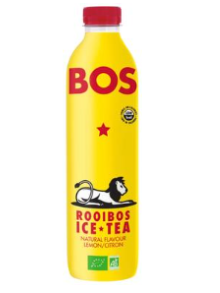 Органический холодный чай ройбуш BOS LEMON ICE TEA со вкусом лимона 1л
