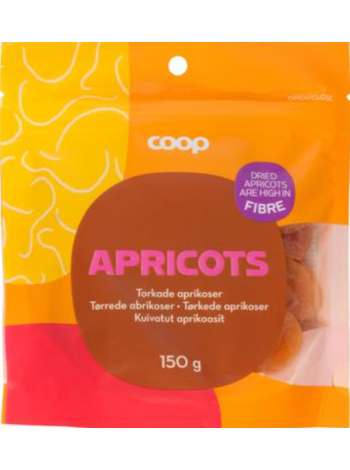 Курага сушеная Coop kuivatut aprikoosit 150 г