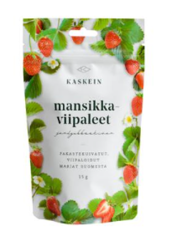 Кусочки клубники сублимированные Kaskein Mansikkaviipale 15 г