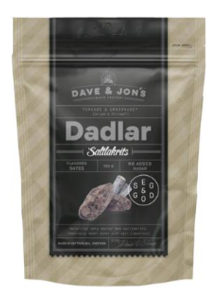 Финики без косточек с лакрицей Dave & Jon's 125 г 