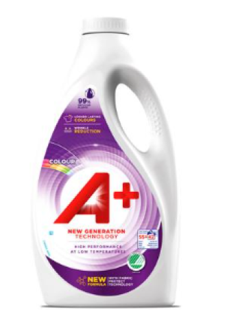 Жидкий стиральный порошок A+ Color 2200мл для цветного