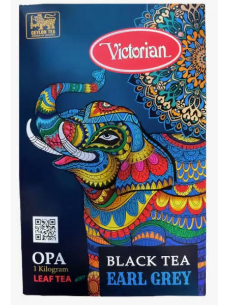 Высокогорный цейлонский чай Victorian Earl Grey с бергамотом 1 кг