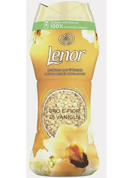  Ароматические гранулы для стирки Lenor Oro e FIORI di Vaniglia 210г ваниль