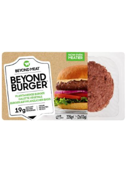 Жареная вегетарианская котлета на основе горохового белка Beyond Meat Burger 2 шт/226 г