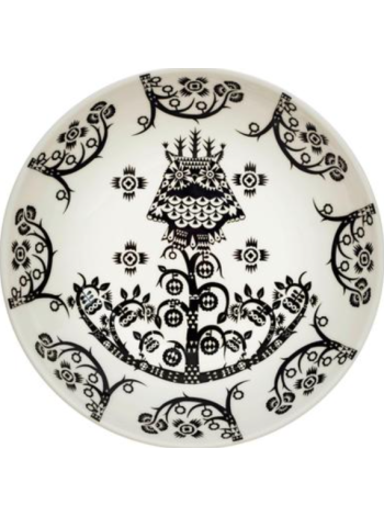 Тарелка глубокая Iittala Taika 20см декоративная черная