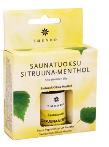  Аромат для сауны Emendo Saunatuoksu Sitruuna-menthol 10 мл Лимон-ментол