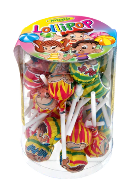 Набор чупа чупса Woogie Lollipops 300г