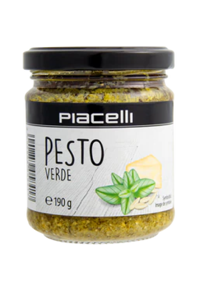 Соус песто Piacelli pesto verde 190г зеленый