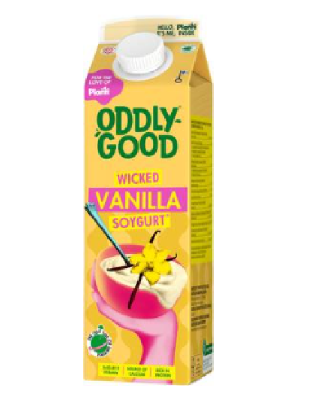 Соевый йогурт Oddlygood Soygurt Vanilla 1 л ваниль