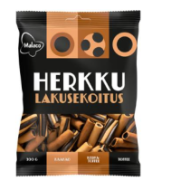 Смесь лакричных конфет Malaco Herkkulakuskekutus 200г