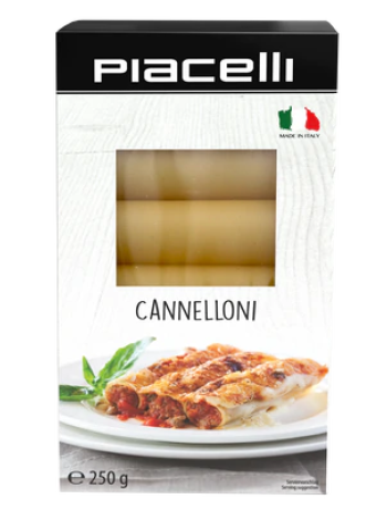 Паста Каннеллони Piacelli cannelloni 250г