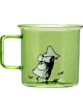 Стеклянная кружка Moomin Muurla Snuff 3,5 дл цвет зеленый