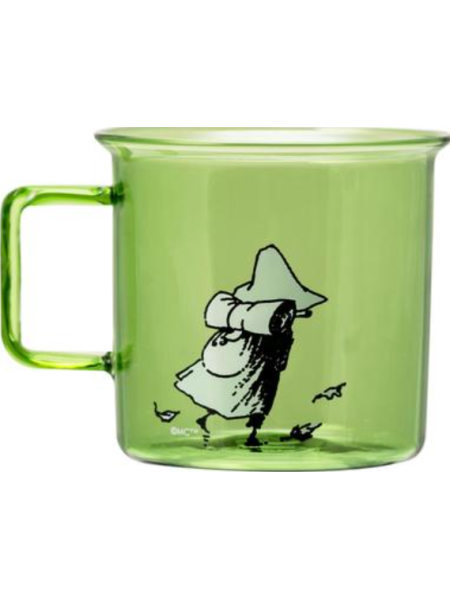 Стеклянная кружка Moomin Muurla Snuff 3,5 дл цвет зеленый