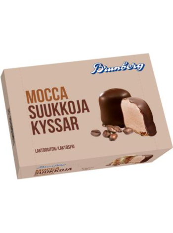 Зефир в молочном шоколаде Brunberg Moccasuukko 150г/6шт мокка