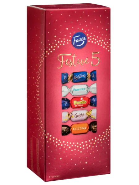 Ассорти шоколадных конфет Fazer Festive №5 500г