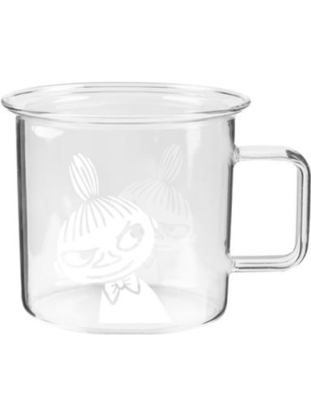 Стеклянная кружка Muurla Moomin Pikku Myy 3,5 дл прозрачная