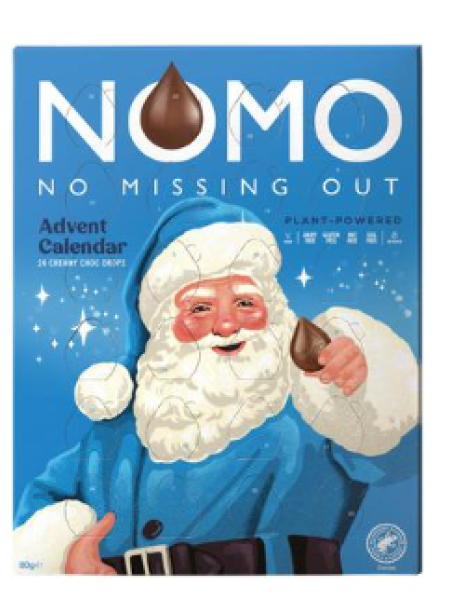 Рождественский календарь Nomo joulukalenteri 70г