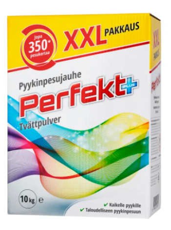 Стиральный порошок Perfekt+ 10 кг для любого белья
