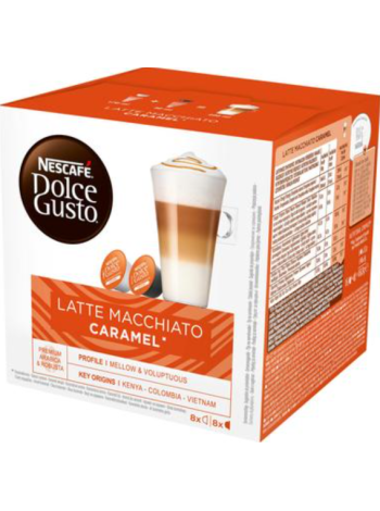 Капсулы для кофемашины Nescafé Dolce Gusto 16 капсул/145,6 г Латте Маккиато