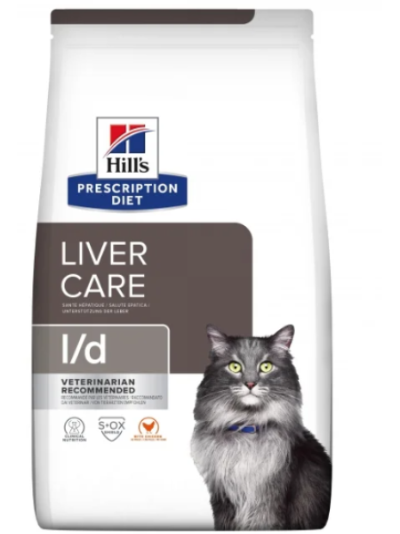 Корм лебебный для кошек Hills Diet Cat l/d 1,5 кг