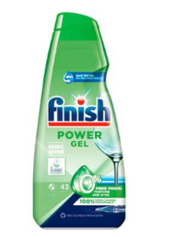 Гель для посудомоечных машин Finish Power 0% 650мл