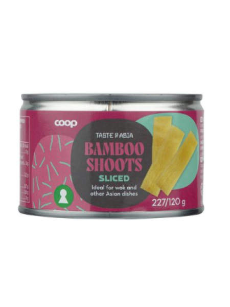Побеги бамбука Coop Taste of Asia 227/120г резанные