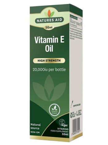 Масло с витамином Е Natures Aid Vitamin E 50мл