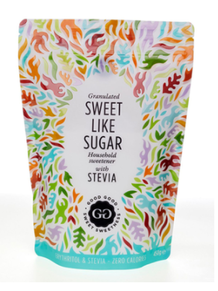 Кристаллический подсластитель со стевией GOOD GOOD 450 г