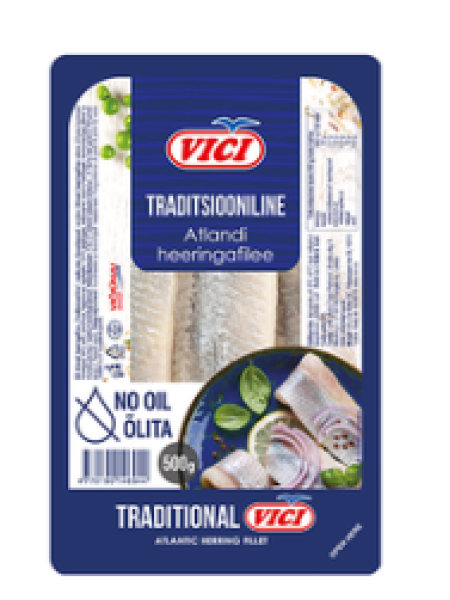 Филе сельди традиционное VICI traditsiooniline õlita без масла 500 г