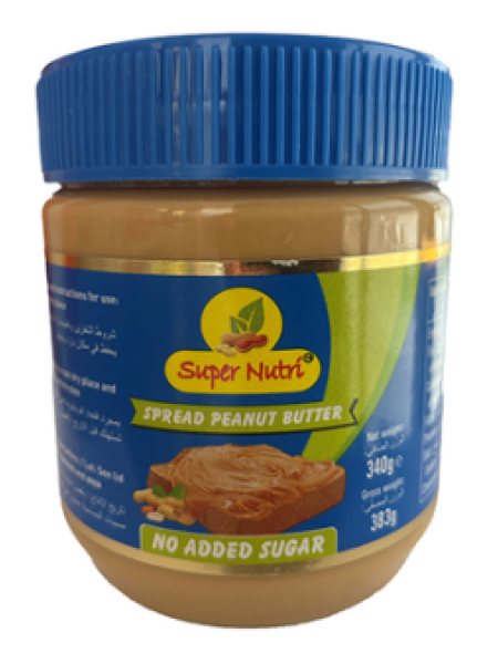 Ореховая паста без сахара SUPER NUTRI 340г