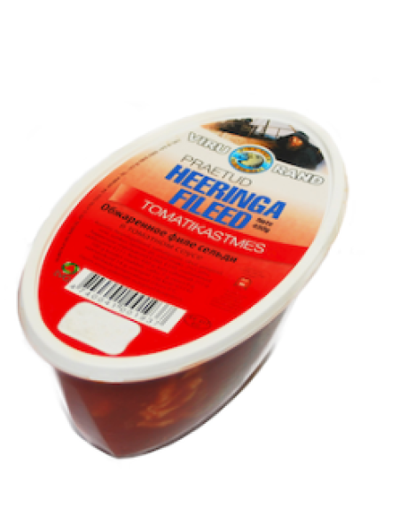 Жареное филе сельди в томатном маринаде VIRU RAND 430г
