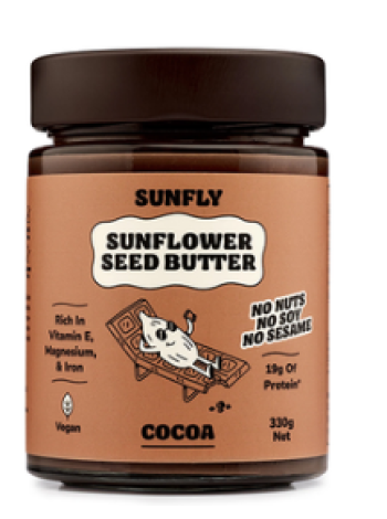 Шоколад с маслом семян подсолнечника Sunfly 330г