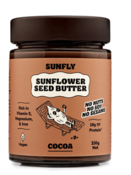 Шоколад с маслом семян подсолнечника Sunfly 330г