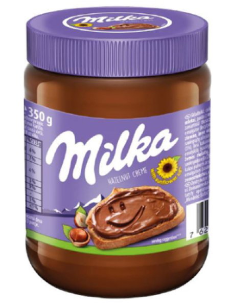 Крем с лесным орехом Milka 350 г