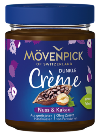 Шоколадный крем с фундуком и какао Mövenpick 300г