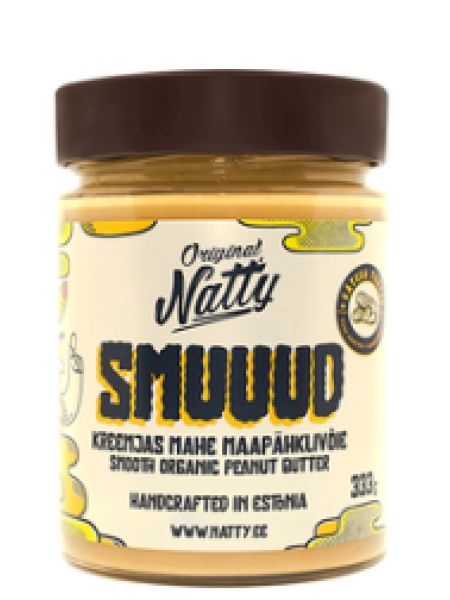 Сливочное мягкое арахисовое масло NATTY 333г