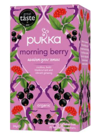 Чай ягодный травяной Pukka Yrttitee Berry 20шт/34г