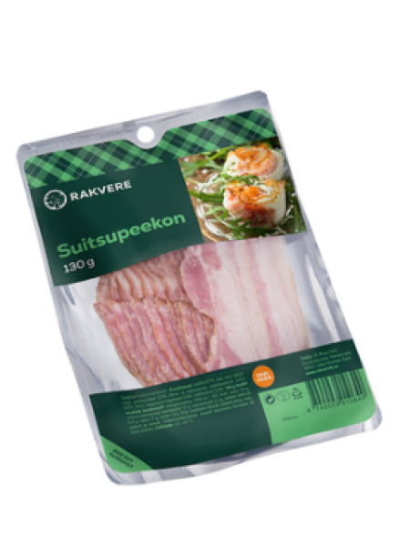Копченый бекон RAKVERE Suitsupeekon 130г 